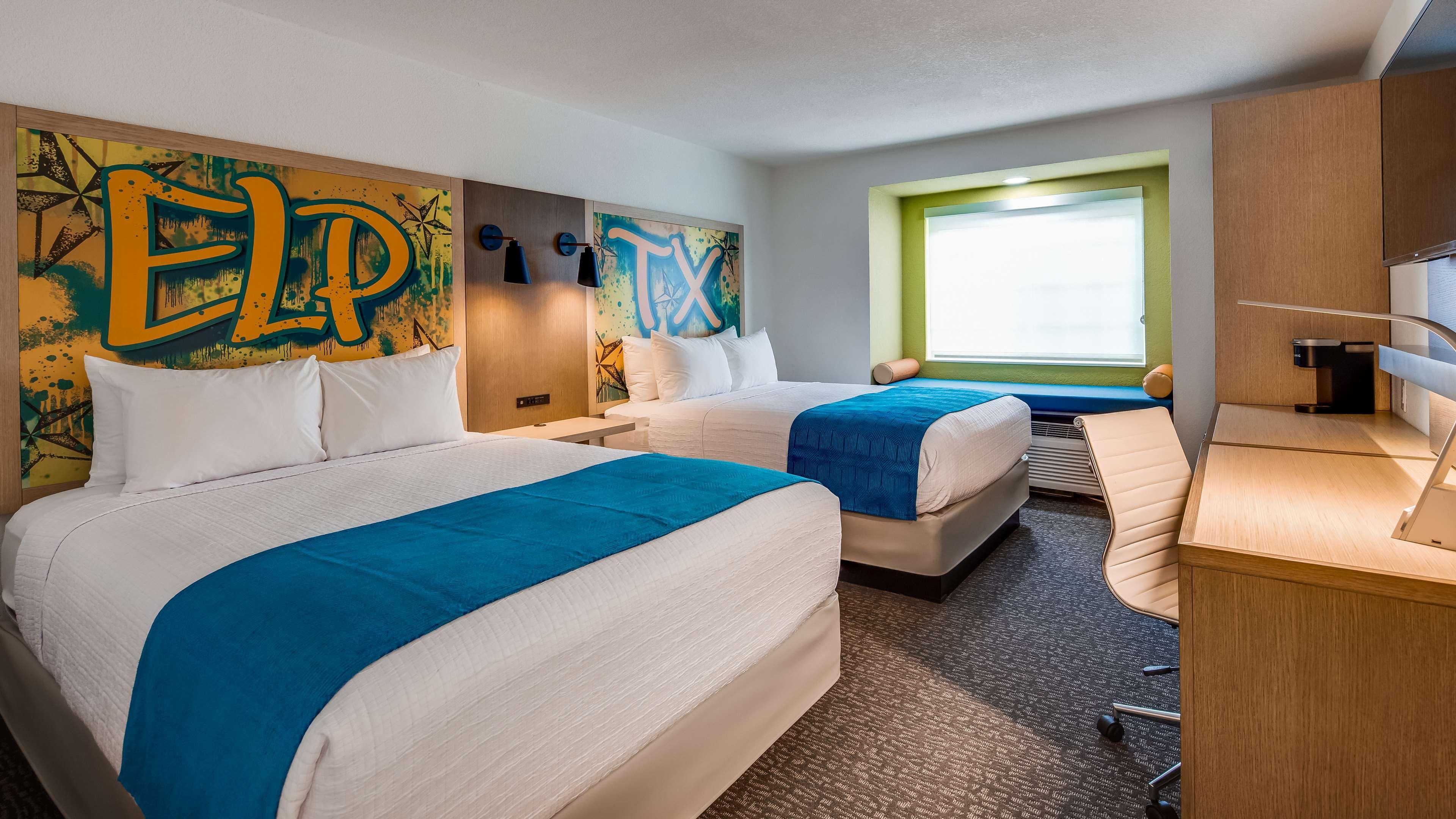 Best Western El Paso Airport Entrada Hotel Buitenkant foto